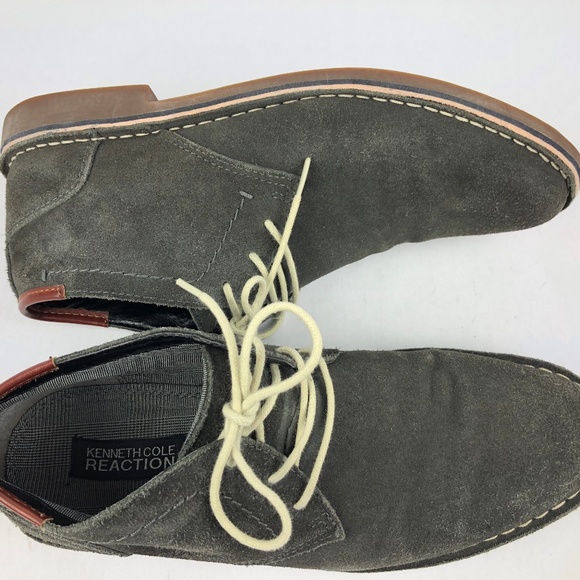 Kenneth Cole REACTION Desert Wind Gray Suede boot
